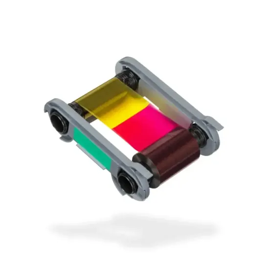 Evolis R5F202E100 YMCKO Colour Ribbon (200 Print)