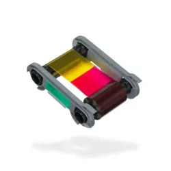 Evolis R6F203E100 YMCKO-K Colour Ribbon (200 Print)