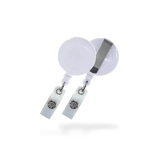 Solid Colour Retractable Badge Reel (Pack of 25)