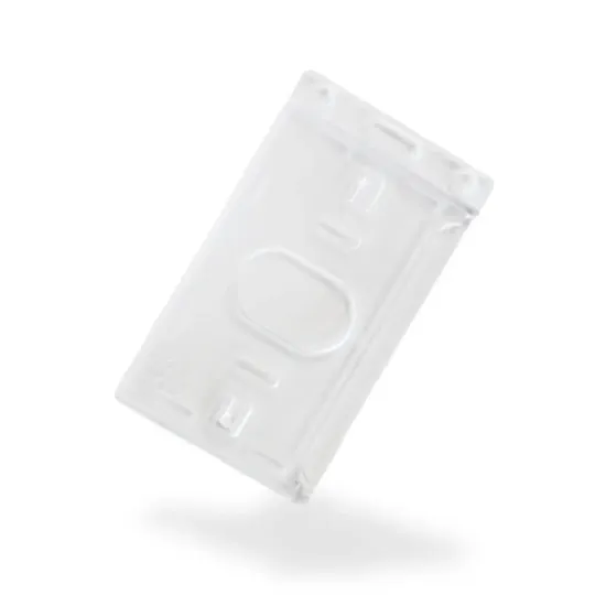 Rigid Enclosed Portrait ID Card Holders (Pack of 100)