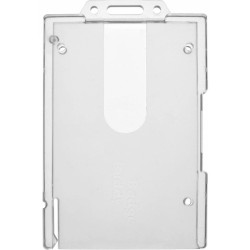 Badge Buddy Enclosed Portrait ID Card Holders (Pack of 100)