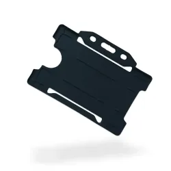 Evohold Black Landscape Open-Faced ID Card Holders (Pack of 100)