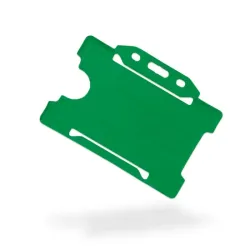 Evohold Light Green Landscape Open-Faced ID Card Holders (Pack of 100)