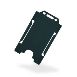 Evohold Black Portrait Open-Faced ID Card Holders (Pack of 100)