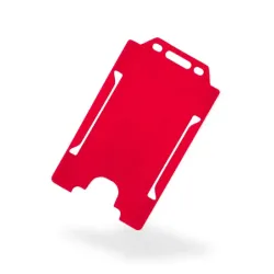 Evohold Red Portrait Open-Faced ID Card Holders (Pack of 100)