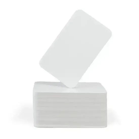 FOTODEK® Biodegradable Blank White Cards (Pack of 100)