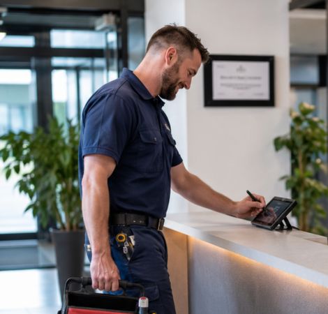 Visitor ID Badge Printing Service